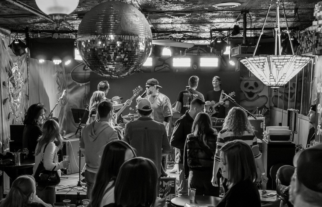 The Day Traders band group photo