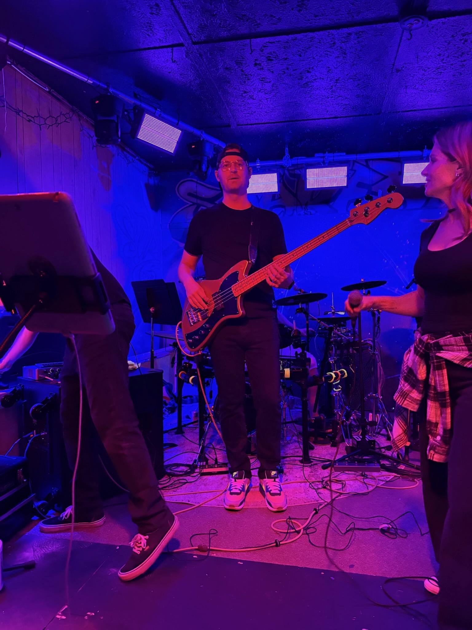 James — keys and guitar